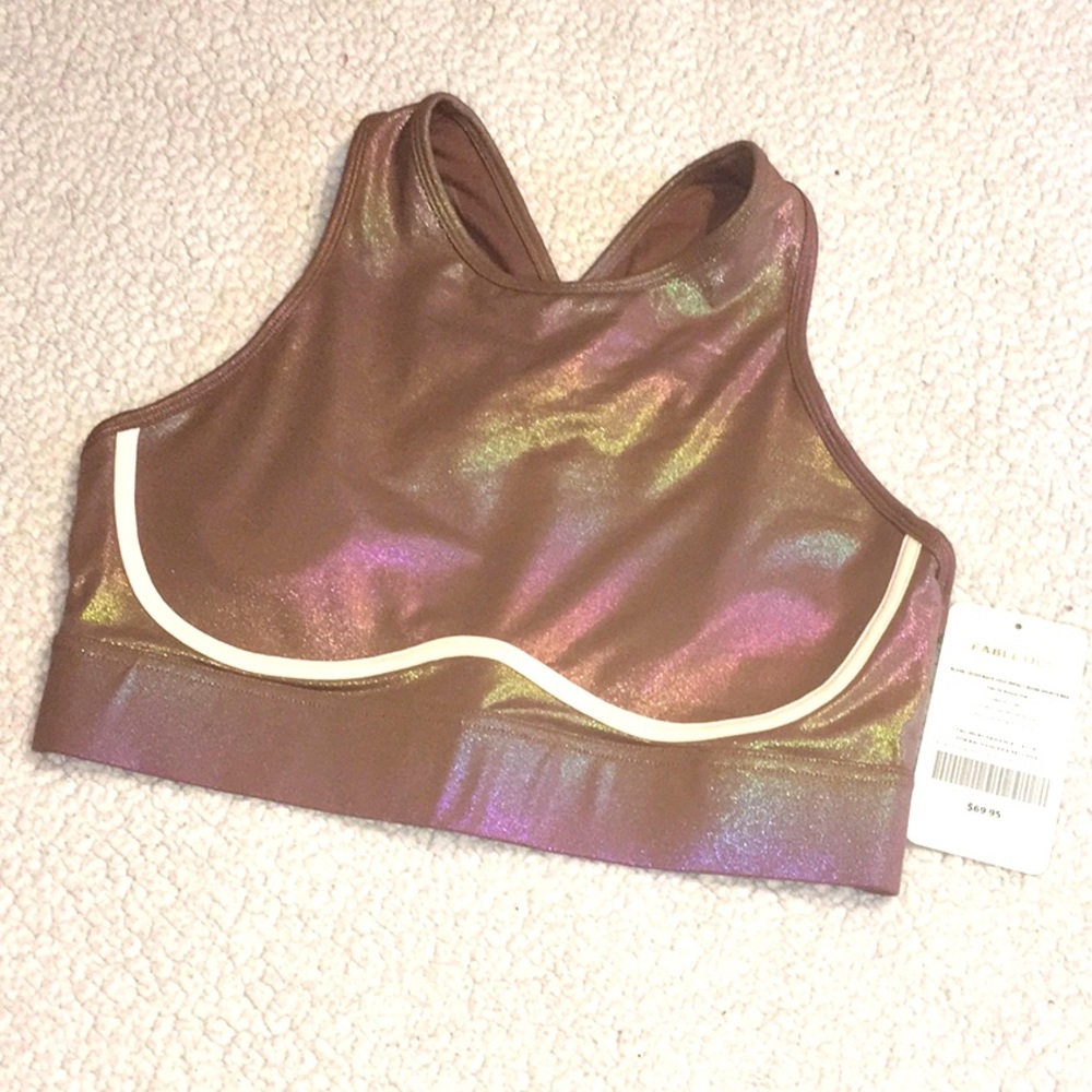 Blare cross back bra